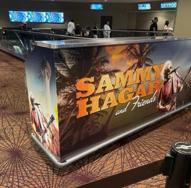 Casino Event Bar Wraps