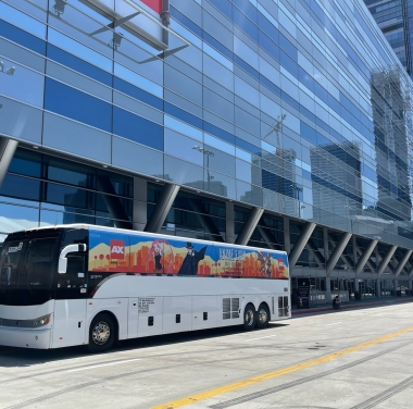 Charter Bus Window Wraps